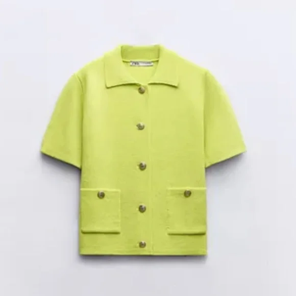 Zara Short Sleeve Cardigan - Picture 2 of 2